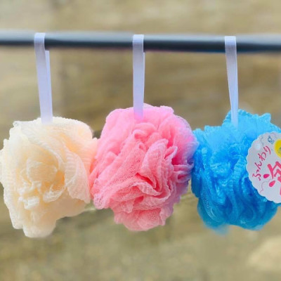 Bông tắm tạo bọt sợi nhựa mềm mại tạo nhiều bọt (1 cái)