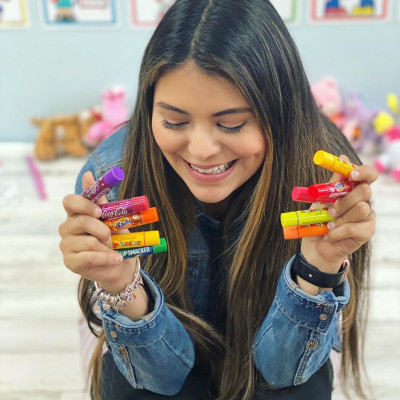 Lip Smacker Fanta Lip Balm, Grape – Son dưỡng Lip Smacker – Vị Fanta Nho