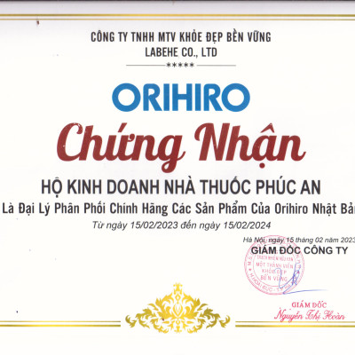 Trà diếp cá Orihiro hỗ trợ thanh nhiệt, giải độc, tăng sức đề kháng, đẹp da túi 60 gói
