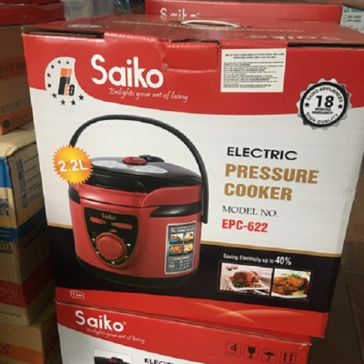 NỒI ÁP SUẤT SAIKO EPC-622 (CÓ TAY XÁCH)- Hàng chính hãng