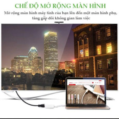 Ugreen UG4027440274TK 15CM màu Trắng Bộ chuyển đổi TYPE C sang VGA vỏ bọc nhựa ABS - HÀNG CHÍNH HÃNG