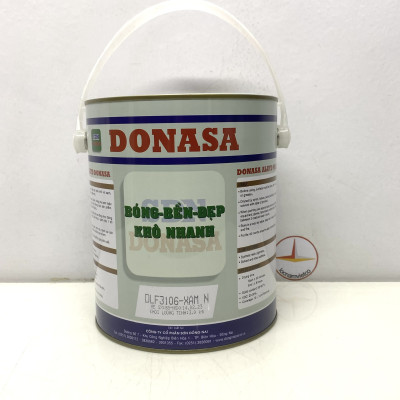 Sơn dầu Đồng Nai Donasa màu xám 3106 3kg _ DLF 3106