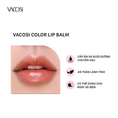 SON DƯỠNG CÓ MÀU - VACOSI COLOR LIPBALM