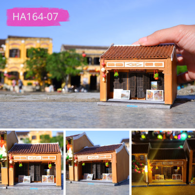 Mô Hình Tự lắp ráp DIY- Hội An-Thế Giới Tí Hon-HA164-07 HIỆU TRANH