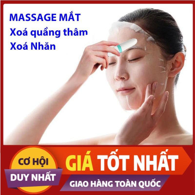 (Hàng Hot) Máy matxa Mắt Chiếc Bút Thư Giãn Chống Thâm Quầng Mắt Mini Cầm Tay Giá Rẻ Loại Tốt Loại Xịn