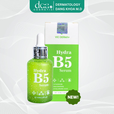Serum Cấp Ẩm, Phục Hồi Vic Derma+ Hydra B5 50ml (Mẫu mới)