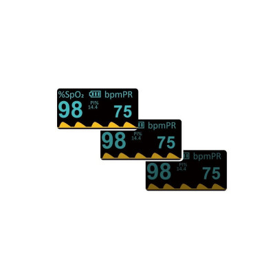 Máy đo nồng độ oxy máu SPO2 và nhịp tim, chỉ số PI Jumper JPD-500D (Chứng nhận FDA hoa kỳ)