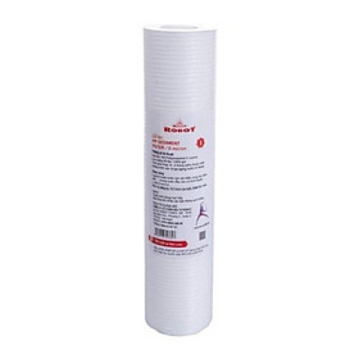 Lõi lọc thô số 1 Robot - PP 5 micron 10 inch Taiwan - Hàng chính hãng