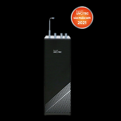 Máy lọc nước nóng  lạnh, 7 lõi lọc hàng chính hãng Karofi Livotec 611, Màng RO 100GDP Hàn Quốc