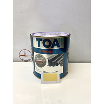 Sơn sắt mạ kẽm Toa 2 trong 1 màu vàng 115 _ 800G