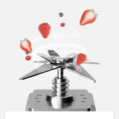 Máy xay sinh tố Ankale di động cầm tay xay được đá thế hệ mới dung tích 400ml 10 lưỡi cắt thép không rỉ động cơ 80W, hàng chính hãng