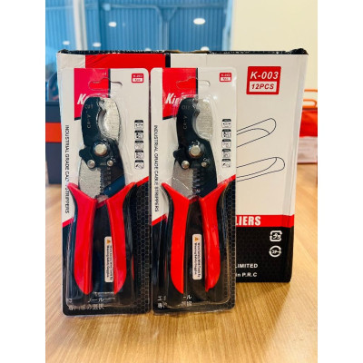 Kìm cắt cáp và tuốt dây điện KAPUSI JAPAN k9101