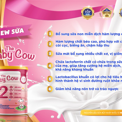 Sữa Non The Baby Cow 2 (900gr)