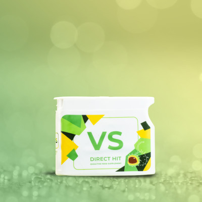 Thực Phẩm Sức Khỏe VS Direct Hit - Tĩnh Mạch Khỏe Mạnh - PROJECT V - Hộp 60 Viên - Xuất xứ Pháp, Hàng Chính Hãng