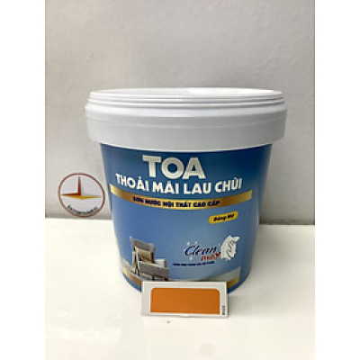 Sơn phào chỉ cho trần nhà Toa thoải mái lau chùi màu C- 8022 _1L