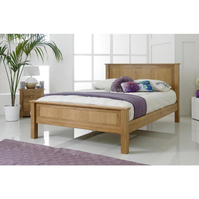 [Trả góp 0%] Giường Gents gỗ sồi IBIE nhiều tùy chọn