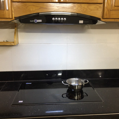 Máy hút mùi kính cong 700mm KAFF KF_GB706 Tặng bộ lọc than thay thế _ Hàng Chính Hãng