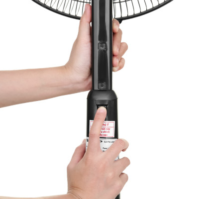 Quạt lửng Sharp PJ-L40RV-DG, 3 cánh - 50W, Remote - Hàng chính hãng - Bảo hành 12 tháng