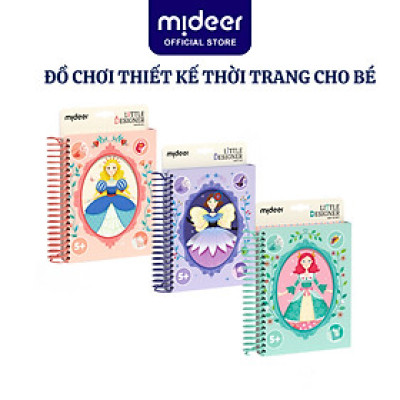 Đồ chơi thiết kế thời trang cho bé gái DIY 5 6 7 8 9 10 tuổi Mideer Little Designer