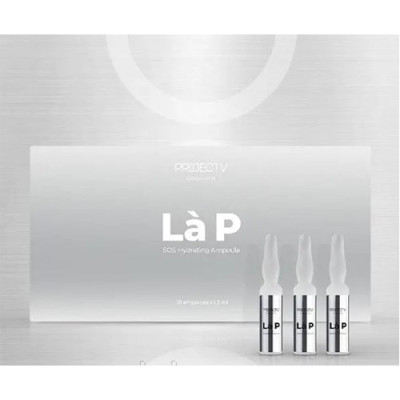 Combo 2 Hộp Tinh Chất Dưỡng Ẩm Là P Beauty Hit - PROJECT V - Ampoule với peptides cho da mặt (Hộp 10 ống x 1.5ml) - Xuất xứ Thụy Sĩ, Hàng Chính Hãng
