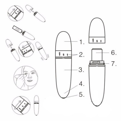 Máy massage mắt mạnh chống thâm quầng, bọng mắt chảy xệ giúp làn da căng bóng (Loại tốt)