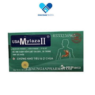 Viên dạ dày USAMYLAZA II Hộp 100 viên