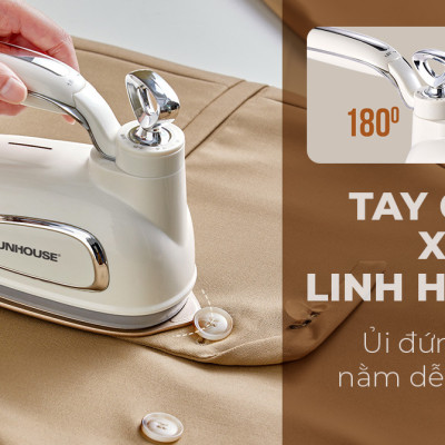 Bàn là hơi nước cầm tay Sunhouse SHD2175 (1000W) - Hàng chính hãng