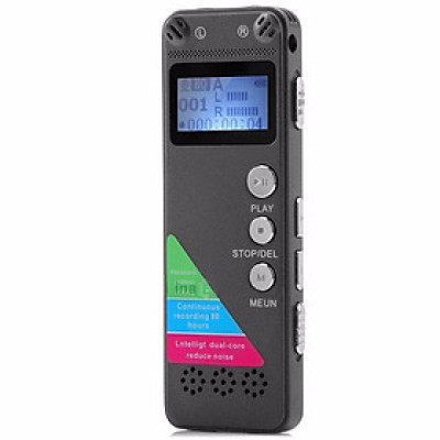 Máy Ghi Âm Chuyên Nghiệp Cao Cấp A500 Bộ Nhớ Trong 8GB - Digital Voice Recorder - Hàng Nhập Khẩu