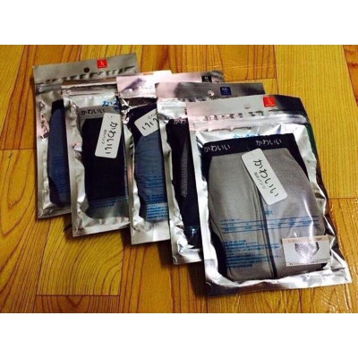 COMBO 3 QUẦN LÓT BOXER ĐÙI NAM COTTON LỤA – TẶNG TÚI ZIP BẠC