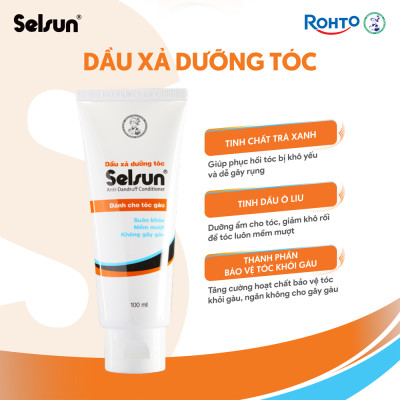 Dầu xả Selsun dưỡng tóc dành cho tóc gàu Selsun Anti-Dandruff Conditioner 100ml