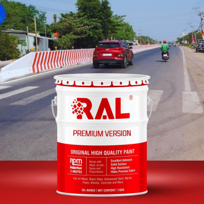 Sơn bó vỉa Alkyd nhanh khô RAL RASIDE RAPID - 5KG