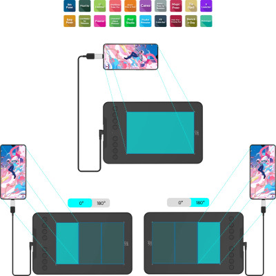 Bảng Vẽ Điện Tử XP-Pen Deco Mini7 V2 – 16K - Hàng Chính Hãng