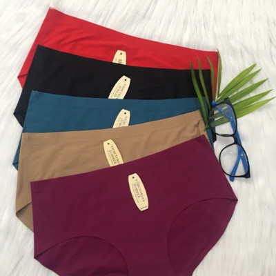 Bộ 10 quần lót đúc vic nữ mát lạnh không đường may fom 45-60 kg