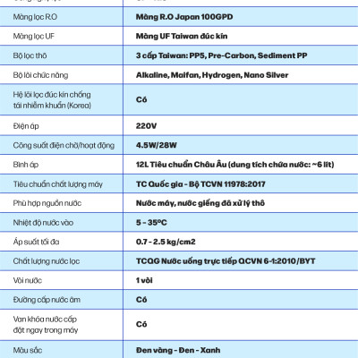 Máy Lọc Nước ROBOT Lọc R.O + UF Classy Pro 339WK-UR -Hàng chính hãng