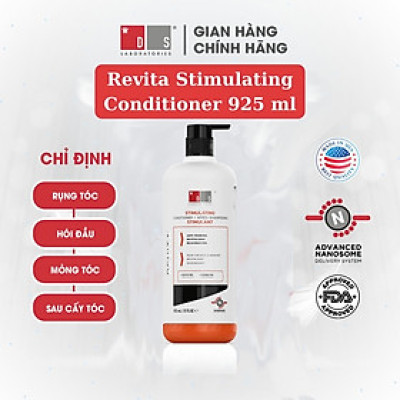 Dầu xả giảm gãy rụng, kích thích mọc tóc REVITA STIMULATING CONDITIONER 925ml của Ds Laboratories ( Mỹ )