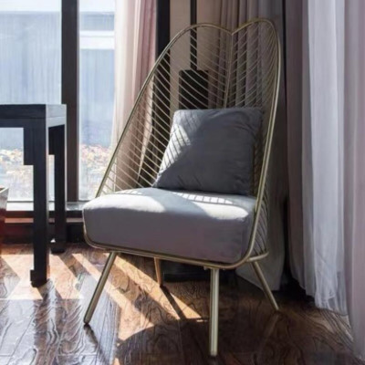 ghế lá decor đệm sắt sơn tĩnh điện hot hit ( ảnh thật)