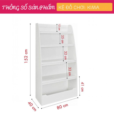 Kệ để đồ chơi cho bé SMLIFE Kima
