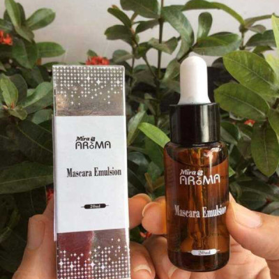  Nước pha Mascara không vón cục Mira Aroma Hàn Quốc 20ml tặng kèm móc khoá