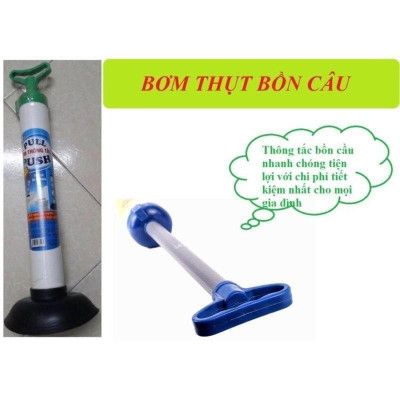 Bơm thụt thông tắc bồn cầu cao cấp