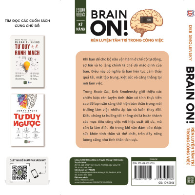 Sách - Brain On Rèn Luyện Tâm Trí Trong Công Việc - Deb Smolensky