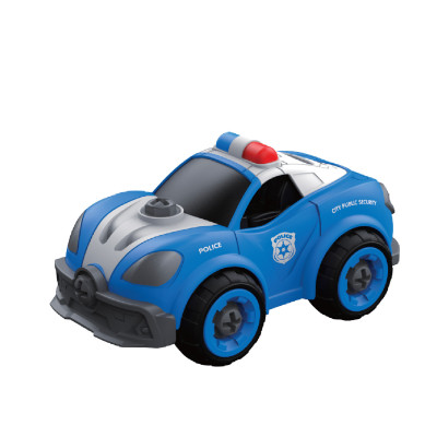 Đồ Chơi Xe Cảnh Sát Có Âm Thanh TOONYKIDS Cho Bé - Police Car TN050 [Tặng Kèm Sticker]