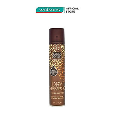 Dầu Gội Khô Girlz Only For Brunettes Dành Cho Tóc Đậm Màu 200ml