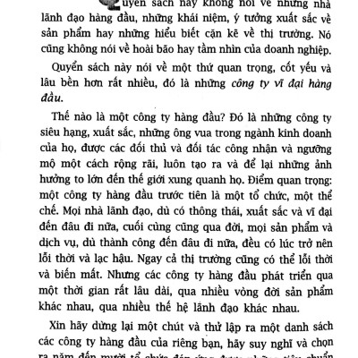 Xây Dựng Để Trường Tồn - Các Thói Quen Thành Công Của Những Tập Đoàn Vĩ Đại Và Hàng Đầu Thế Giới (Tái Bản 2022)