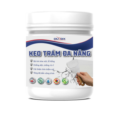 Keo Vá Tường DURA 650 Gram Trám Trét Vết Nứt Khe Hở Tường - Chống Mốc Ẩm Làm Sạch Tường
