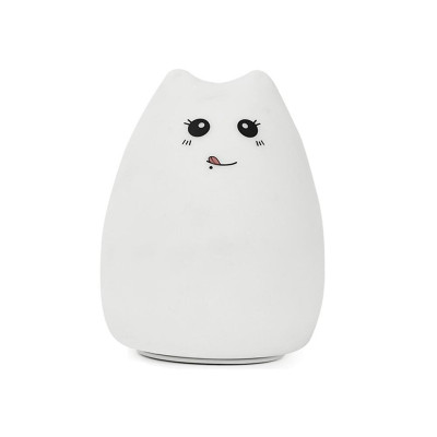 Đèn Ngủ Silicon Dẻo Hình Mèo