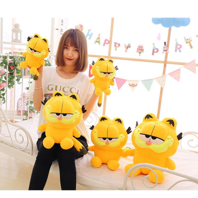 Gấu bông mèo vàng Garfield siêu dễ thương hài hước (25cm) mèo béo siêu quậy Garfield đáng yêu hàng cao cấp