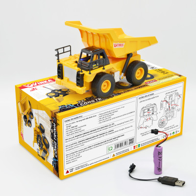 Đồ Chơi Duka Xe công trình điều khiển từ xa 2.4G - Xe ben DK81268