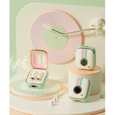 Tai nghe bluetooth Rock Retro nghe nhạc liên tục 12h - Hàng chính hãng bảo hành 1 năm