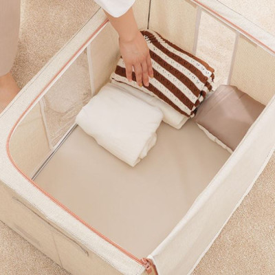 [HÀNG XUẤT KHẨU] Túi Đựng Chăn Mền Quần Áo Xuất Hàn Quốc 66L, 100L Khung Sắt Cao Cấp - Chính Hãng dododios