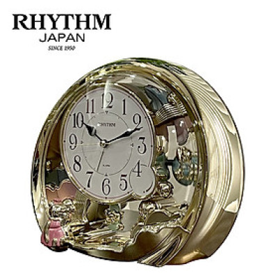 Đồng hồ Rhythm 4SE504WR18 Kt 18.0 x 20.0 x 9.0cm, 740g Vỏ nhựa. Dùng Pin.